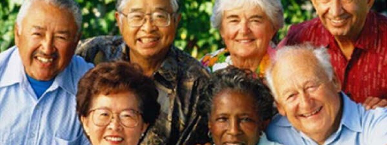 Elderly People Smiling
