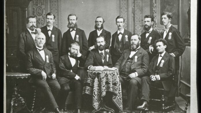 The first World YMCA Executive Committee, 1878