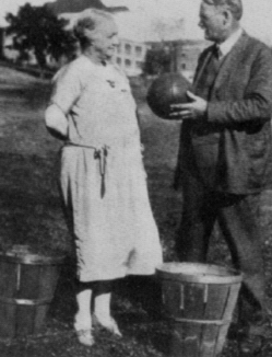 1891 The inventor of basketball – YMCA’s James Naismith and his wife