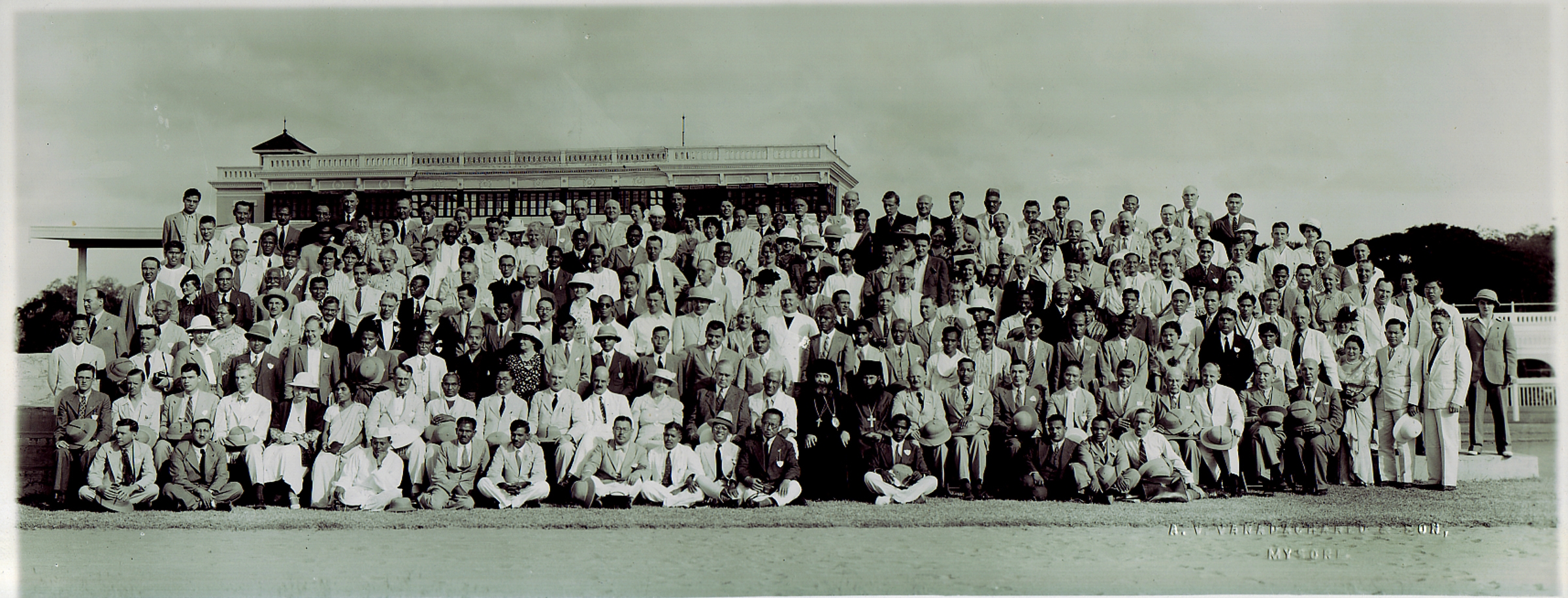 1937 Mysore, India - the 21st YMCA World Conference , and first outside Europe and North America