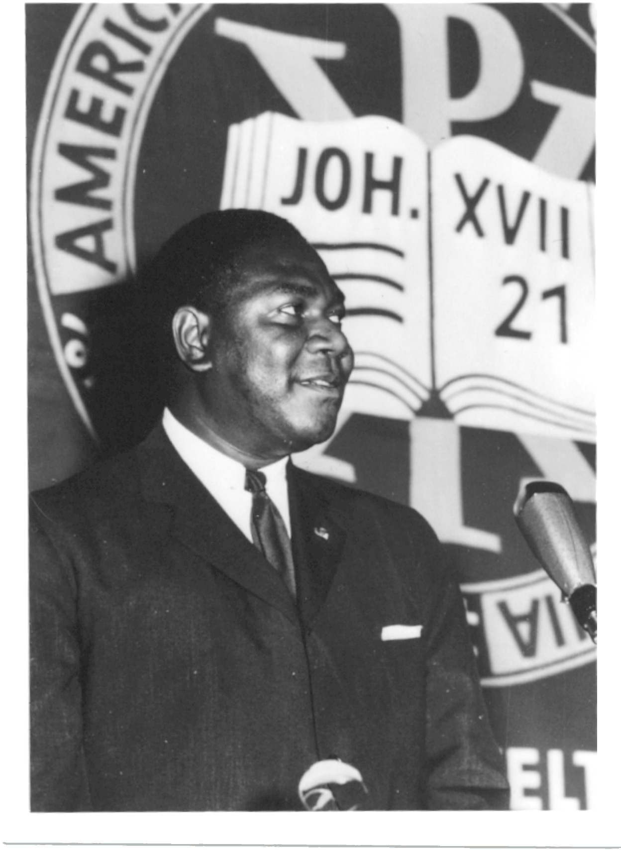 1955 Charles Sherman (Liberia) becomes President of the World YMCA